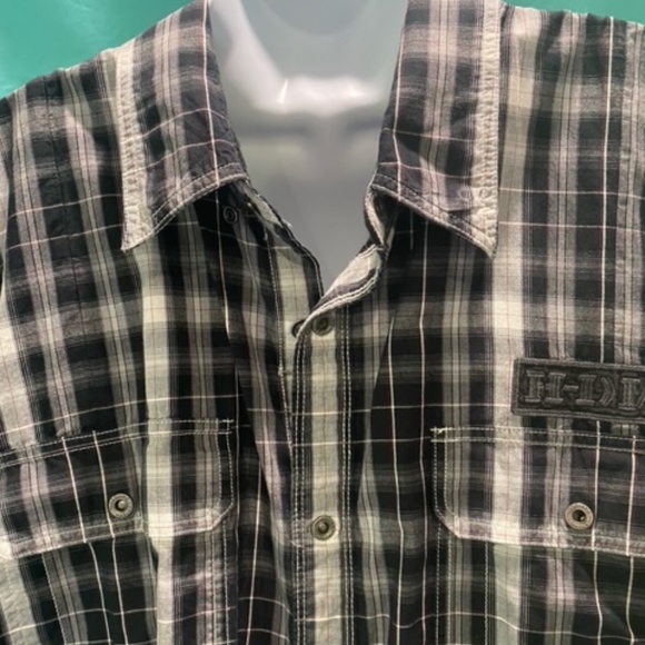 Men’s Harley Davidson Snap up Shirt - Picture 5 of 8
